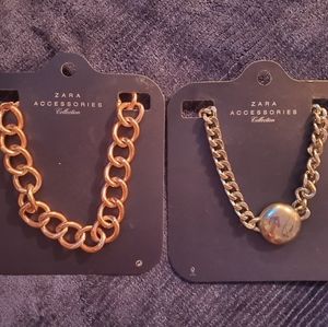 Zara Chunky Chain Necklaces